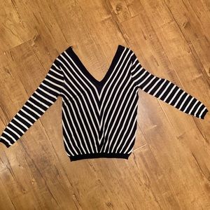 Off shoulder knit top